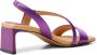Shoe the Bear Sylvi Slingback Hoge Hak Sandalen Purple Dames - Thumbnail 3