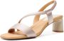 Shoe the Bear Sylvi Slingback Hoge Hak Sandalen White Dames - Thumbnail 2