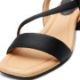 Shoe the Bear Sylvi Slingback Hoge Hak Sandalen Zwart Dames - Thumbnail 8