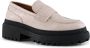 Shoe the Bear Iona loafer leer WIT Krokodil White Dames - Thumbnail 11