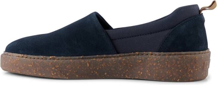 Shoe the Bear Jesper instapper suède Navy Blue Heren