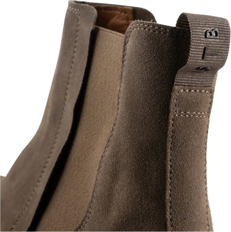 Shoe the Bear Taupe Suede Kip Chelsea Boots Beige Heren