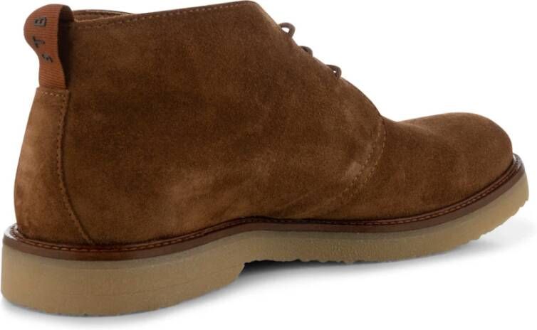 Shoe the Bear Moderne Desert Suède Laarzen Tan Bruin Heren