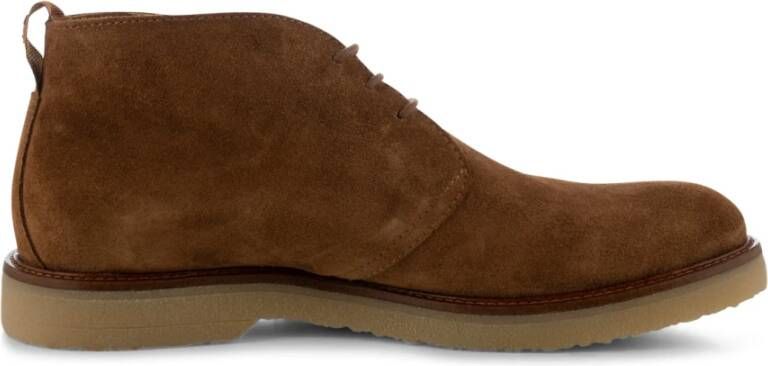 Shoe the Bear Moderne Desert Suède Laarzen Tan Bruin Heren