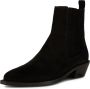 Shoe the Bear Klassieke Chelsea Suède Laars Zwart Black Dames - Thumbnail 4