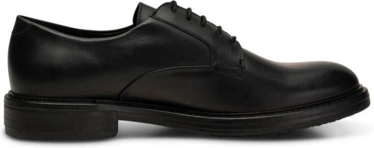 Shoe the Bear Klassieke Zwarte Leren Oxford Schoen Black Heren