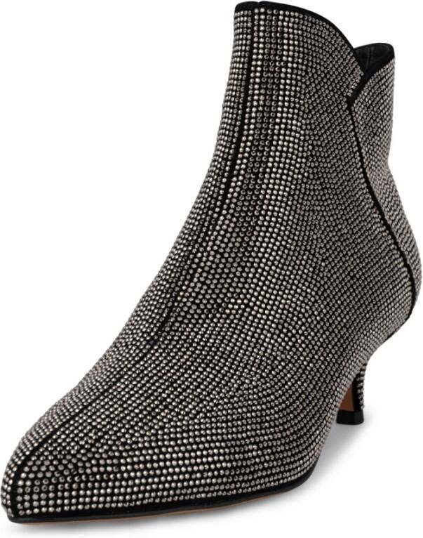 Shoe the Bear Kristal Zip Laars met Strass Gray Dames