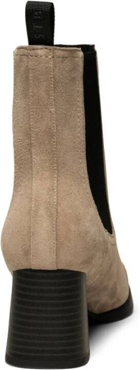 Shoe the Bear Lila Chelsea Suède Laars Taupe Beige Dames