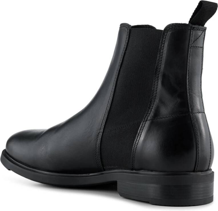 Shoe the Bear Linea chelsea boot leer Zwart Black Heren