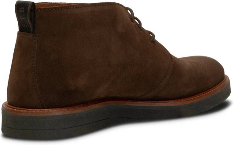 Shoe the Bear Moderne Kip Desert Boot Bruin Heren