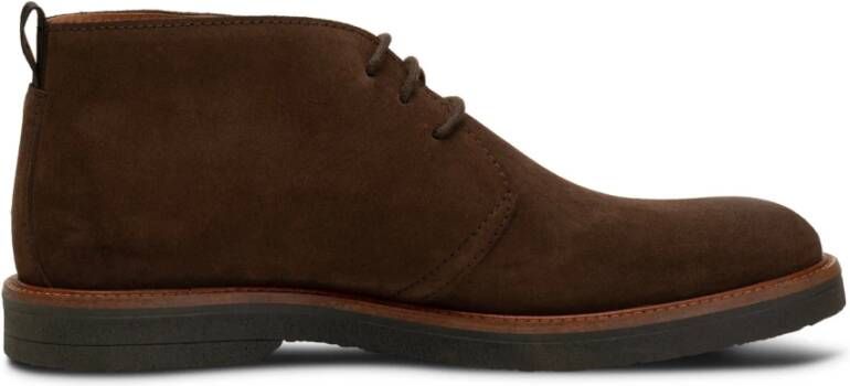 Shoe the Bear Moderne Kip Desert Boot Bruin Heren