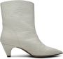 Shoe the Bear Paula Enkellaars Trendy Croc Details White Dames - Thumbnail 14