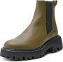 Shoe the Bear Lichtgewicht Chunky Sole Chelsea Boot Green Dames - Thumbnail 3
