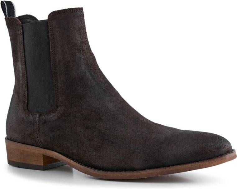 Shoe the Bear Premium Suède Chelsea Boot Brown Heren