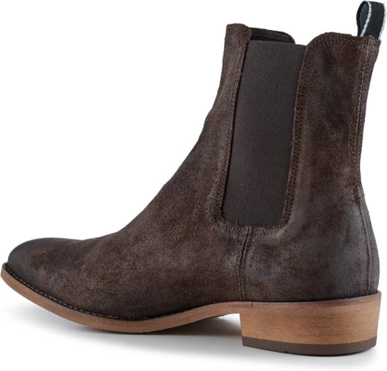 Shoe the Bear Premium Suède Chelsea Boot Brown Heren