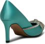 Shoe the Bear Turquoise Satijnen Strik Hakken Blauw Dames - Thumbnail 3