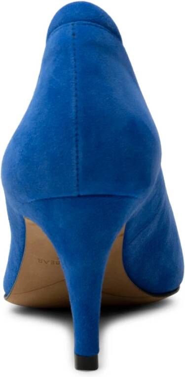 Shoe the Bear Kelly Suède Hak Cobalt Blauw Dames