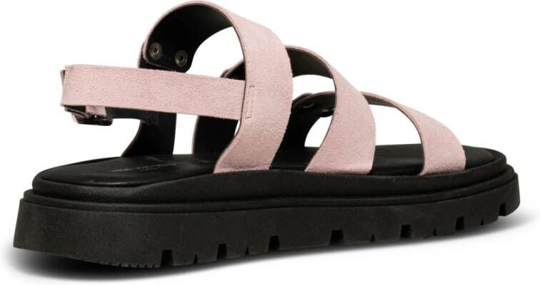 Shoe the Bear Rebecca Slingback Suède Sandalen Pink Dames