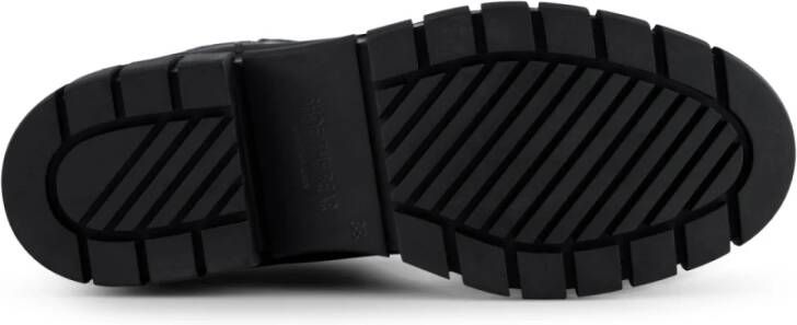 Shoe the Bear Rebel boot leer MAT Zwart Black Dames