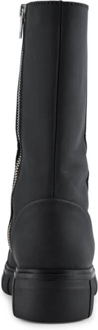 Shoe the Bear Rebel boot leer MAT Zwart Black Dames
