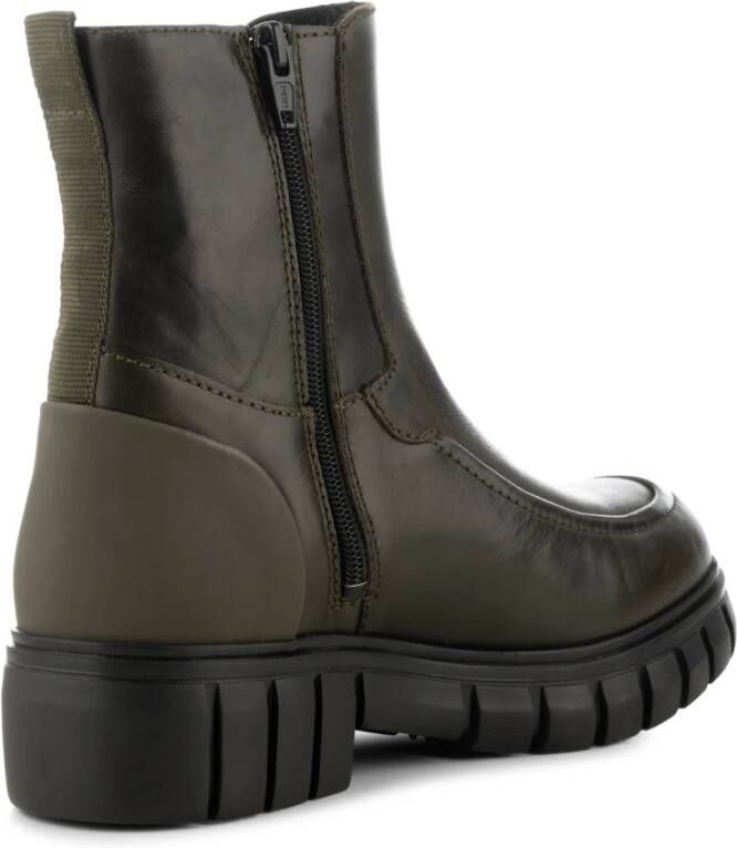 Shoe the Bear Rebel Leren Instaplaars Green Dames
