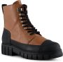 Shoe the Bear Rebel lace up boot leather Bruin Heren - Thumbnail 4