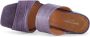 Shoe the Bear Runa muilezel leer Lavendel Croco Purple Dames - Thumbnail 9