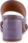 Shoe the Bear Runa muilezel leer Lavendel Croco Purple Dames - Thumbnail 11