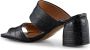Shoe the Bear Runa mule leer Zwart Croco Black Dames - Thumbnail 7