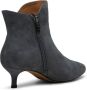 Shoe the Bear Elegante Suède Enkellaars met Ritssluiting Grijs Dames - Thumbnail 2