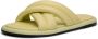 Shoe the Bear Chunky Cross Mule Butter Yellow Dames - Thumbnail 2