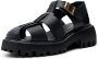 Shoe the Bear Lichtgewicht Kooi Sandalen Zwart Dames - Thumbnail 4