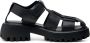 Shoe the Bear Lichtgewicht Kooi Sandalen Zwart Dames - Thumbnail 6