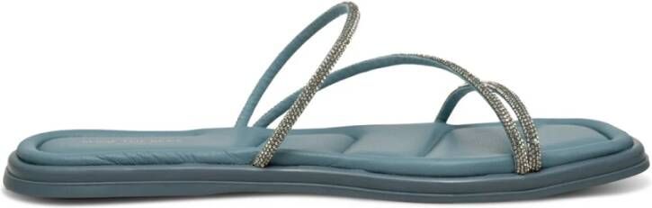 Shoe the Bear Selena Glam Sandal Italiaanse Elegantie Blue Dames