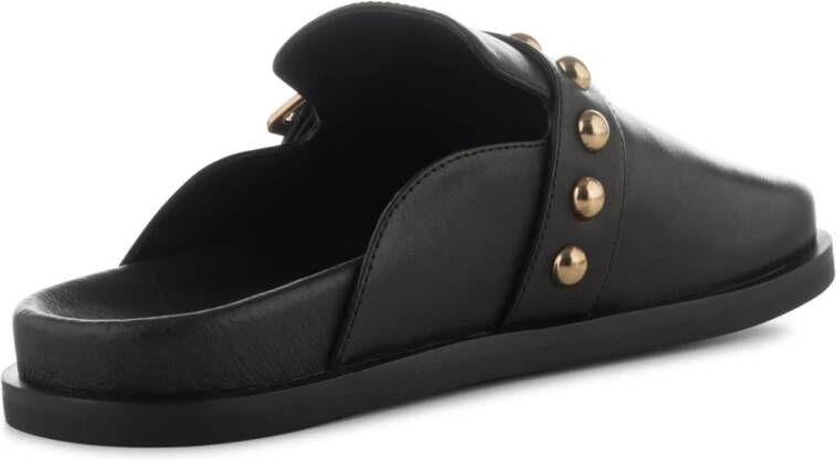 Shoe the Bear Siri gesp klomp leer Zwart Black Dames