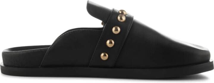Shoe the Bear Siri gesp klomp leer Zwart Black Dames