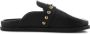 Shoe the Bear Studded leren instapmuil zwart Black Dames - Thumbnail 7
