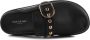 Shoe the Bear Studded leren instapmuil zwart Black Dames - Thumbnail 8