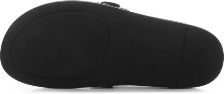 Shoe the Bear Siri gesp klomp leer Zwart Black Dames