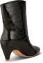 Shoe the Bear Stijlvolle Croco Leren Laars Black Dames - Thumbnail 4