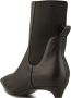 Shoe the Bear Stijlvolle leren enkellaars met elastische panelen Black Dames - Thumbnail 9