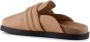 Shoe the Bear Stijlvolle Leren Klompen Beige Dames - Thumbnail 5