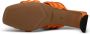 Shoe the Bear Textiele Hoge Hak Sandalen Sylvi Orange Dames - Thumbnail 5