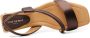 Shoe the Bear Sylvi Slingback Hoge Hak Sandalen Brown Dames - Thumbnail 6