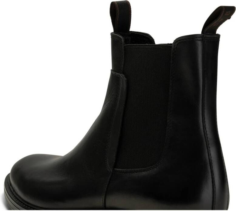 Shoe the Bear Tijdloze Leren Chelsea Boot Zwart Heren