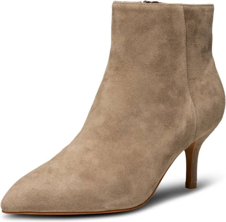 Shoe the Bear Vega Suède Haklaars Taupe Beige Dames