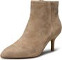 Shoe the Bear Vega Suède Haklaars Taupe Beige Dames - Thumbnail 2