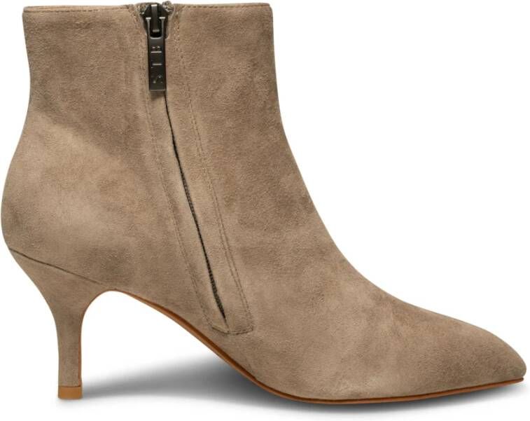 Shoe the Bear Vega Suède Haklaars Taupe Beige Dames