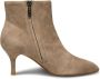 Shoe the Bear Vega Suède Haklaars Taupe Beige Dames - Thumbnail 4