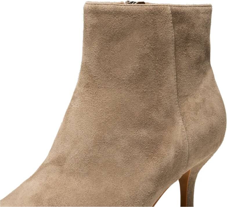 Shoe the Bear Vega Suède Haklaars Taupe Beige Dames